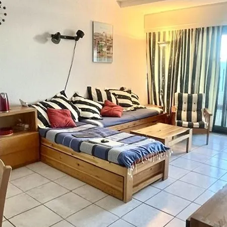 T2 4 Pers Avec Piscine, Parking Privé, Clim En Option - - Fr-1-195-95 Le Barcarès
