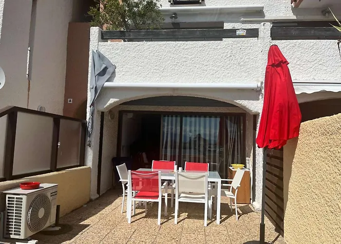 T2 4 Pers Avec Piscine, Parking Prive, Clim En Option - - Fr-1-195-95 公寓 *